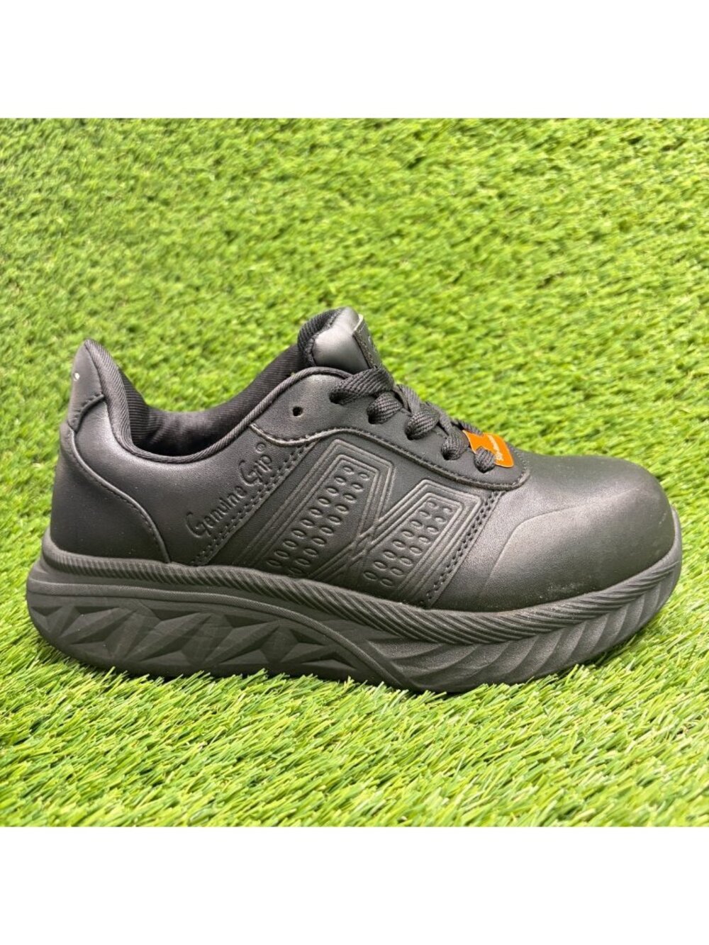 Genuine Grip 151 Womens Size 8 Triple Black Composite Toe Safety Working Shoes